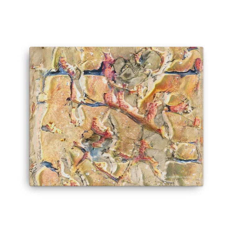 Olivier Industries - Baby Fossil - art print on canvas - Olivier Industries ® Art & Apparel