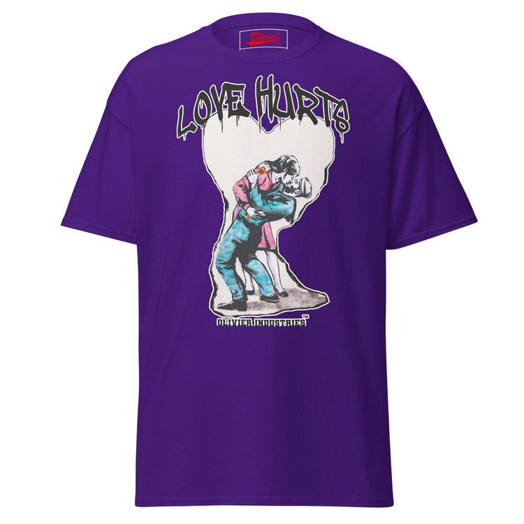 Olivier Industries TM Worldwide - Love Hurts classic fit Tee - Olivier Industries ® Art & Apparel