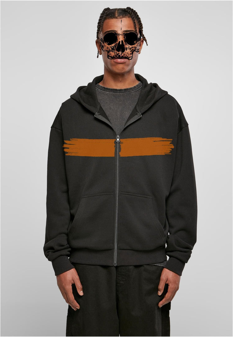 Olivier Industries ® Acid Painted Ultra Heavy Zip Hoody - Olivier Industries ® Art & Apparel