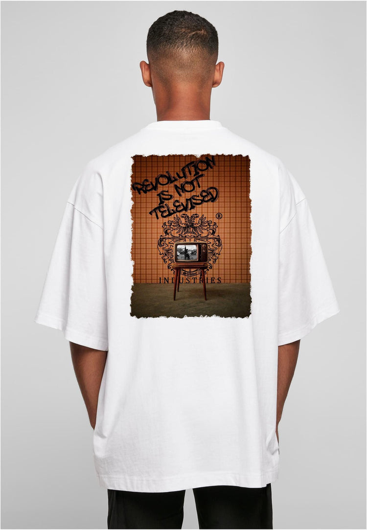 Olivier Industries® Revolution is not televisedHuge oversized Tee - Olivier Industries ® Art & Apparel