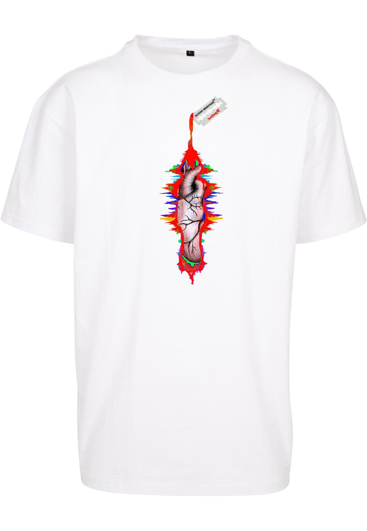 Olivier Industries ®Beleeding Art oversized Men Tee - Olivier Industries ® Art & Apparel