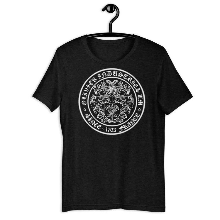 Olivier Industries ® 1763 France Official Logo unisex Kurzärmeliges Unisex-T-Shirt - Olivier Industries
