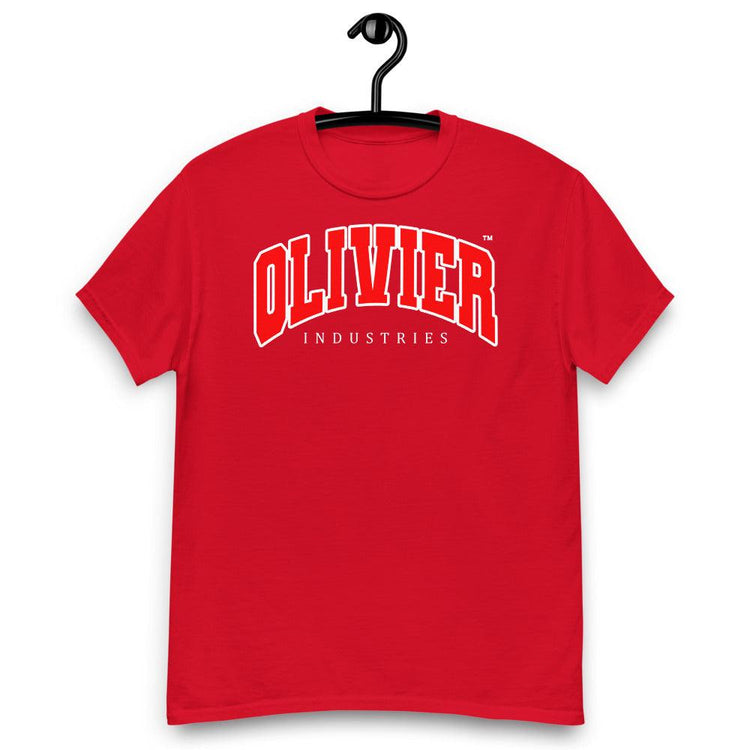 Olivier Industries TM Worldwide- Schriftzug Heavyweight Men´s Fit unisex Tee - Olivier Industries ® Art & Apparel