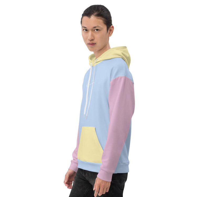 Olivier Industries TM Worldwide - Pattern Pastellcolors handmade Unisex Hoodie - Olivier Industries ® Art & Apparel