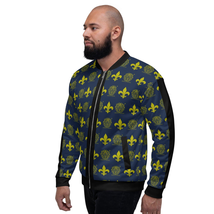Olivier industries ® handmade unisex Lightweight Bomberjacket - Olivier Industries ® Art & Apparel