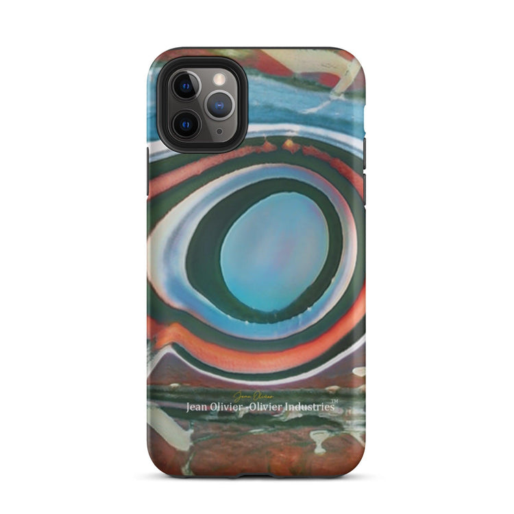 Olivier Industries - Rain Drops - Art Print on Hardcase für iPhone -Handyhülle - Olivier Industries ® Art & Apparel