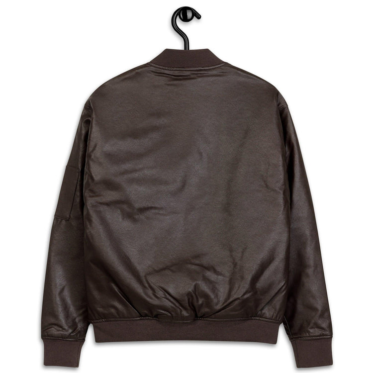 Olivier Industries TM Worldwide - USA - Embroidered PU Leather Unisex Jacket - Olivier Industries ® Art & Apparel