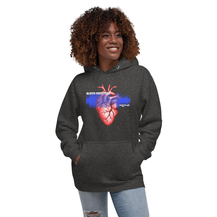 Olivier Industries TM Worldwide Deathrowrecords NFT - Dogg Pound Wavesound unisex Hoodie - Olivier Industries ® Art & Apparel