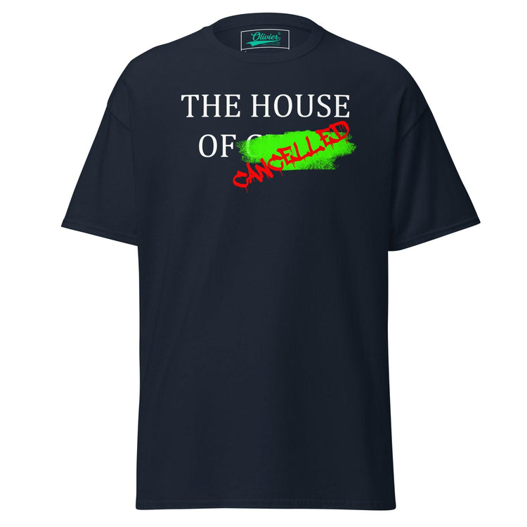 Olivier Industries ®Worldwide- The house of cancelled dirty grafitti classic men fitted T-shirt - Olivier Industries ® Art & Apparel