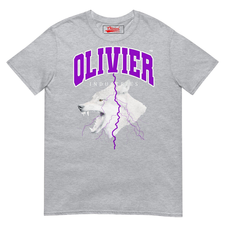 Olivier Industries TM Worldwide - The Beast lightning classic fit Tee - Olivier Industries ® Art & Apparel