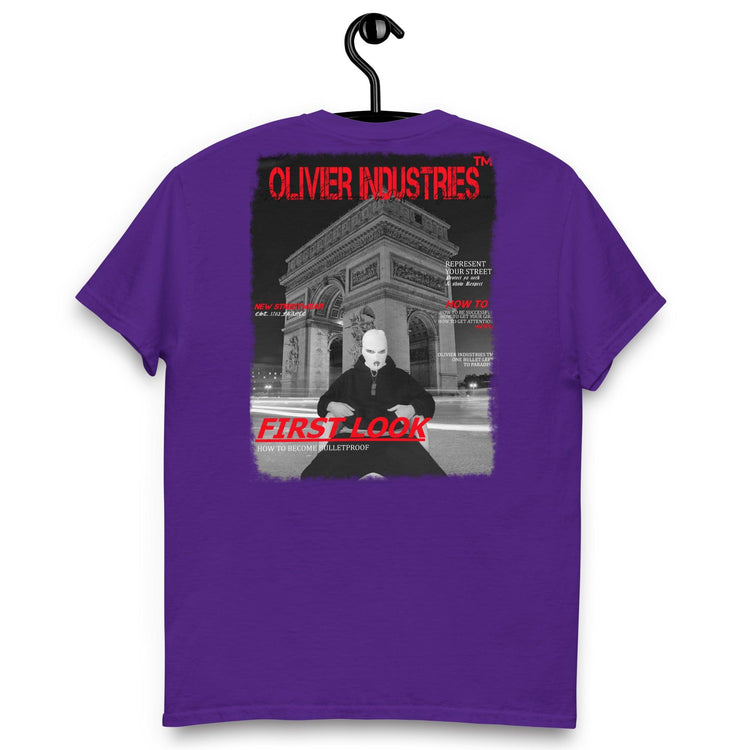 Olivier Industries TM Worldwide - Fashion Magazine - embroidery dif. colors classic fit tee - Olivier Industries ® Art & Apparel