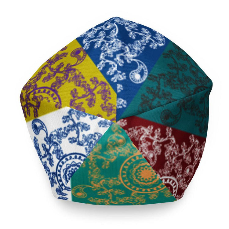 Olivier Industries ® Bohemian pattern Beanie mit Allover-Druck - Olivier Industries