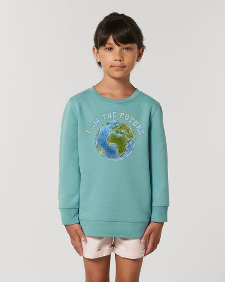 Olivier Industries ® I am the future Kids unisex organic Sweatshirt - Olivier Industries ® Art & Apparel