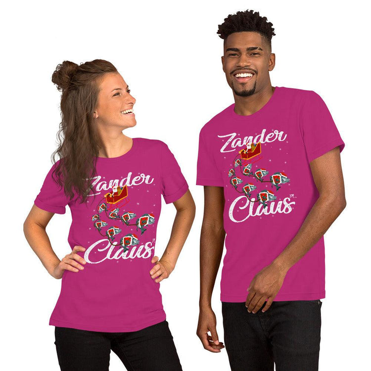 Zander Claus ® Zander Reindeers unisex Tee - Olivier Industries ® Art & Apparel