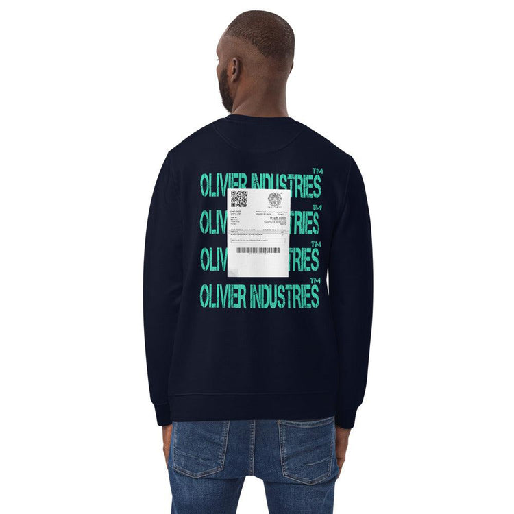 Olivier Industries TM Worldwide - unisex organic cotton packing slip Sweatshirt - Olivier Industries ® Art & Apparel