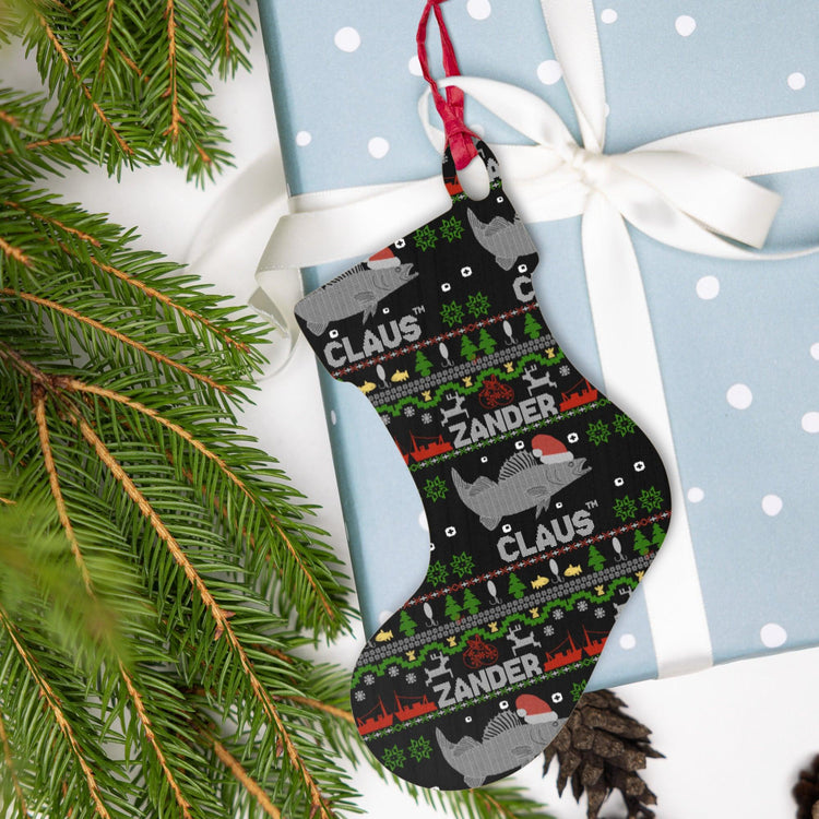 Zander Claus TM - Weihnachtsbaumschmuck Christmas Wood Ornament - Olivier Industries ® Art & Apparel