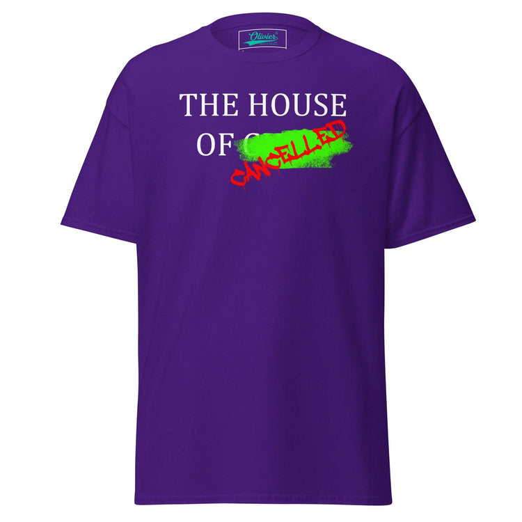 Olivier Industries ®Worldwide- The house of cancelled dirty grafitti classic men fitted T-shirt - Olivier Industries ® Art & Apparel