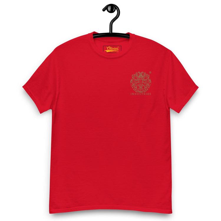 Olivier Industries TM Worldwide - Fashion Magazine - embroidery dif. colors classic fit tee - Olivier Industries ® Art & Apparel