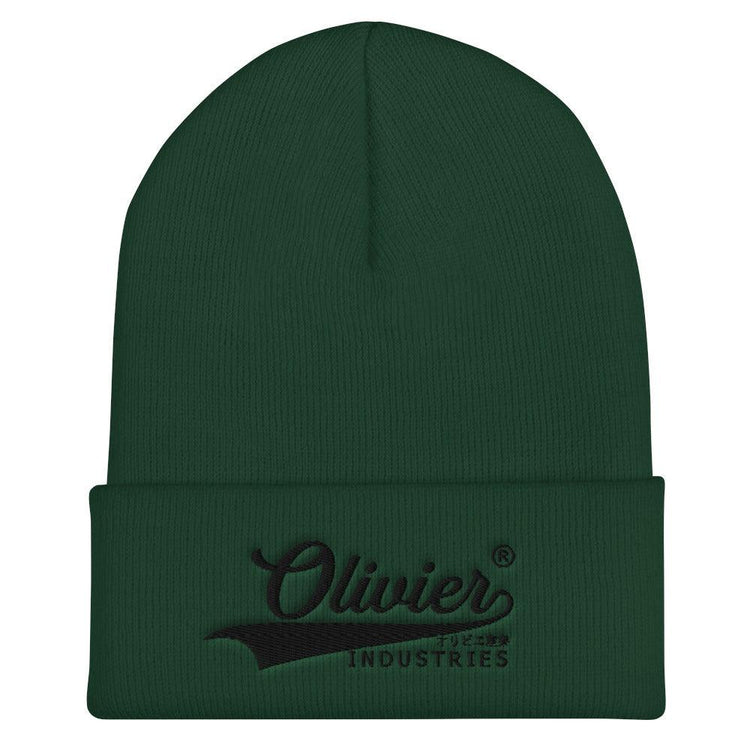 Olivier Industries ® officially japanese Logo embroidered on Beanie - Olivier Industries