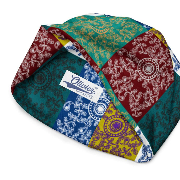 Olivier Industries ® Bohemian pattern Beanie mit Allover-Druck - Olivier Industries