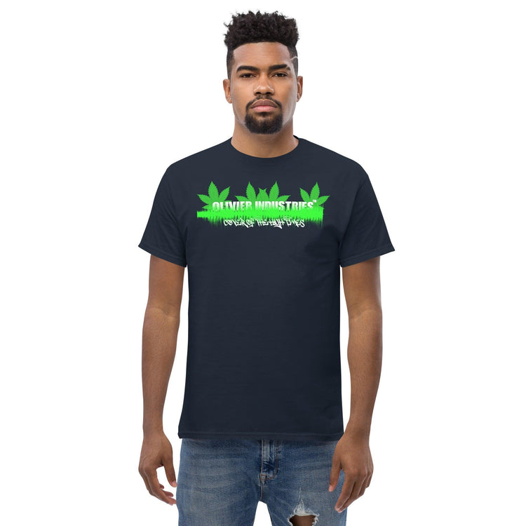 Olivier Industries TM Worldwide Deathrowrecords NFT - B - Real Cover of the high times unisex T-shirt - Olivier Industries ® Art & Apparel