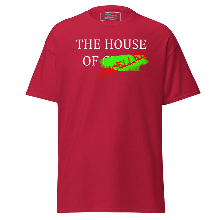 Olivier Industries ®Worldwide- The house of cancelled dirty grafitti classic men fitted T-shirt - Olivier Industries ® Art & Apparel