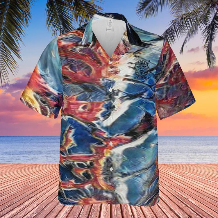Olivier Industries TM handmade Art Logo Hawaii Shirt - Olivier Industries ® Art & Apparel
