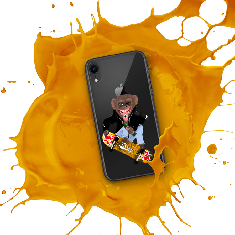 Olivier Industries ®Worldwide- Skating Ape handmade Art Iphone Hülle