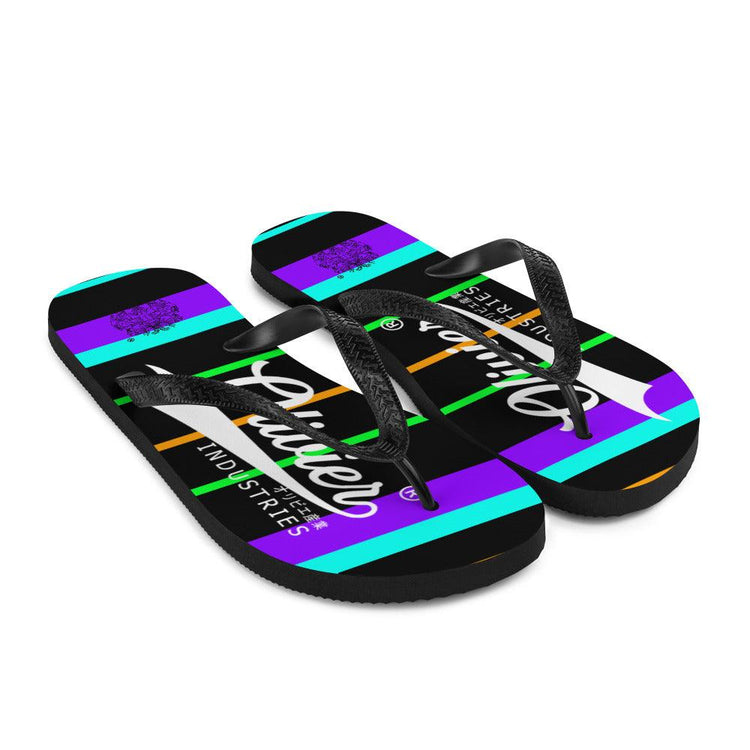 Olivier Industries ® color Hip Hop Oldschool Japanese Logo Flip-Flops - Olivier Industries