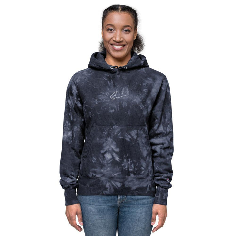 Olivier Industries ® Signature Embroidery Champion USA Tie Dye Unisex Hoodie - Olivier Industries ® Art & Apparel