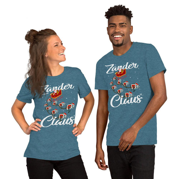 Zander Claus ® Zander Reindeers unisex Tee - Olivier Industries ® Art & Apparel