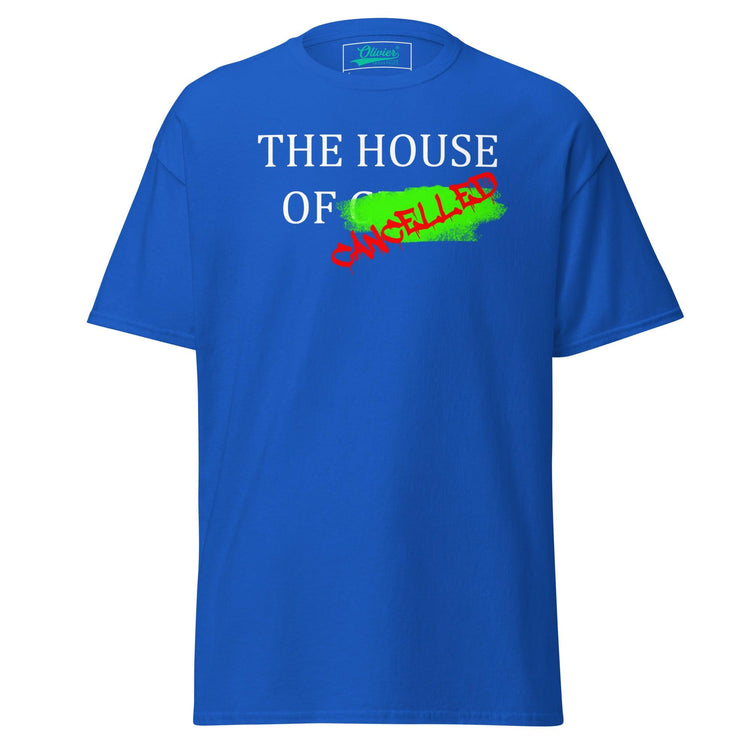 Olivier Industries ®Worldwide- The house of cancelled dirty grafitti classic men fitted T-shirt - Olivier Industries ® Art & Apparel