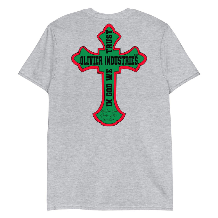 Olivier Industries TM Worldwide - In god we Trust classic fit tee - Olivier Industries ® Art & Apparel