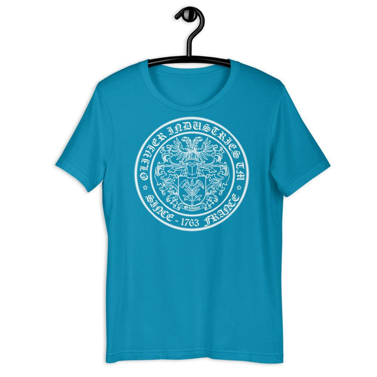 Olivier Industries ® 1763 France Official Logo unisex Kurzärmeliges Unisex-T-Shirt - Olivier Industries