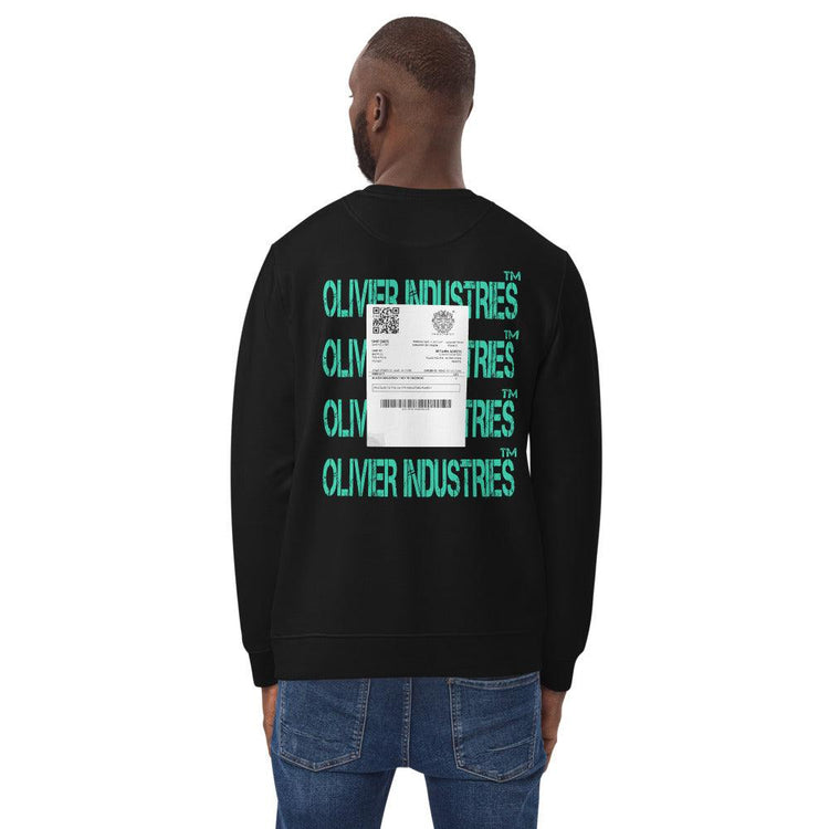 Olivier Industries TM Worldwide - unisex organic cotton packing slip Sweatshirt - Olivier Industries ® Art & Apparel