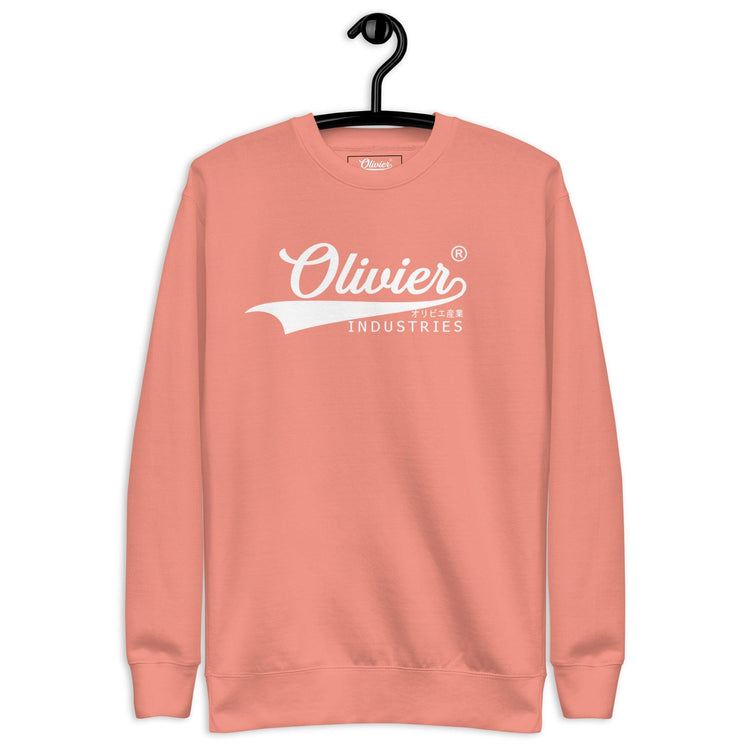 Olivier Industries ® Worldwide-Burned drawn Ape Art - unisex premium Sweatshirt - Olivier Industries ® Art & Apparel