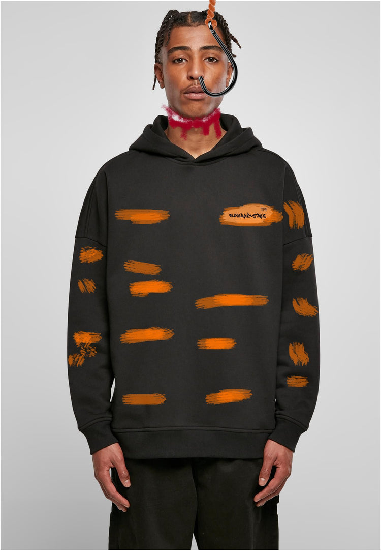 Olivier Industries ® Tiger cut on sleeves oversized unisex Hoodie