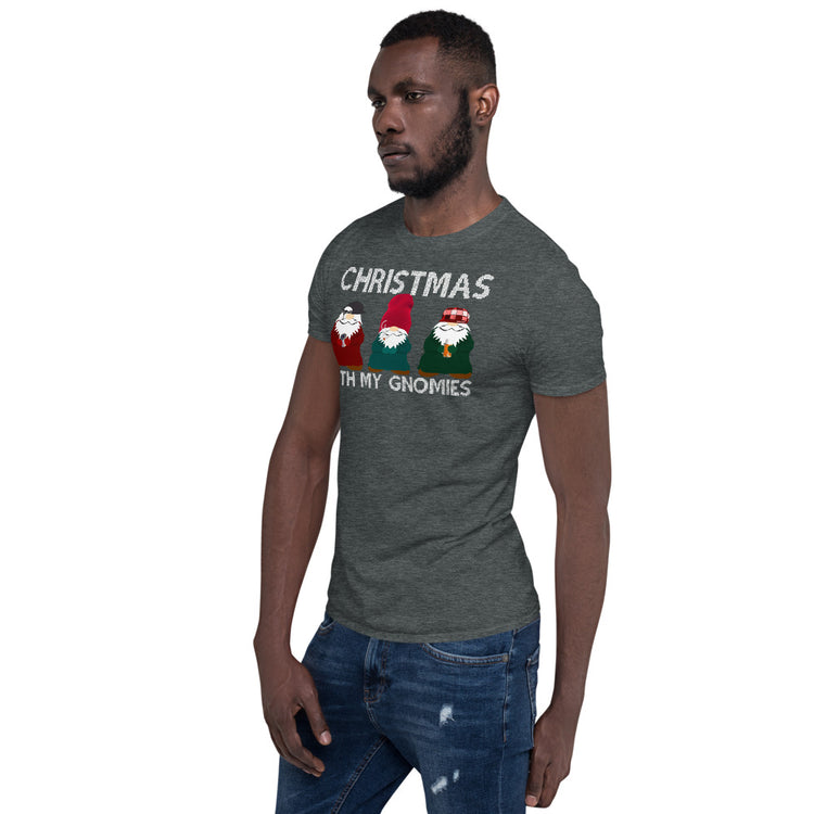 Olivier Industries ® Special Christmas ugly sweater look gnomies unisex tee