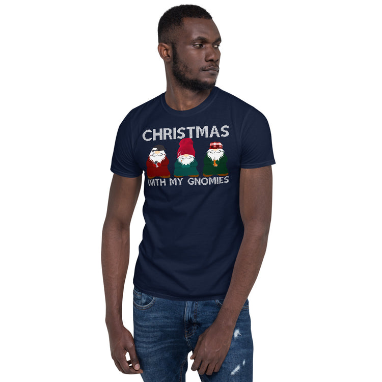 Olivier Industries ® Special Christmas ugly sweater look gnomies unisex tee