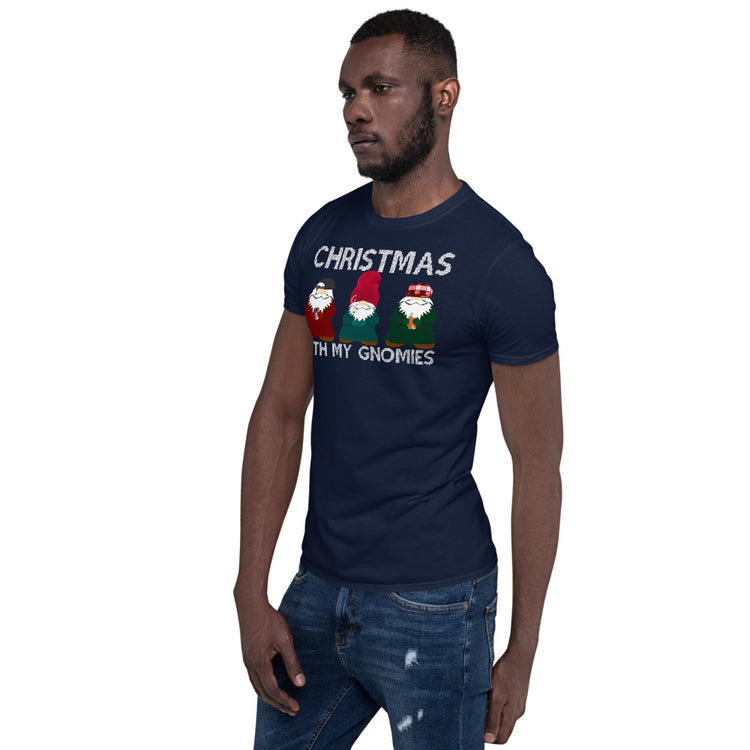 Olivier Industries ® Special Christmas ugly sweater look gnomies unisex tee