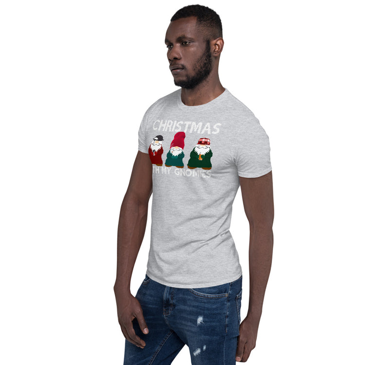 Olivier Industries ® Special Christmas ugly sweater look gnomies unisex tee