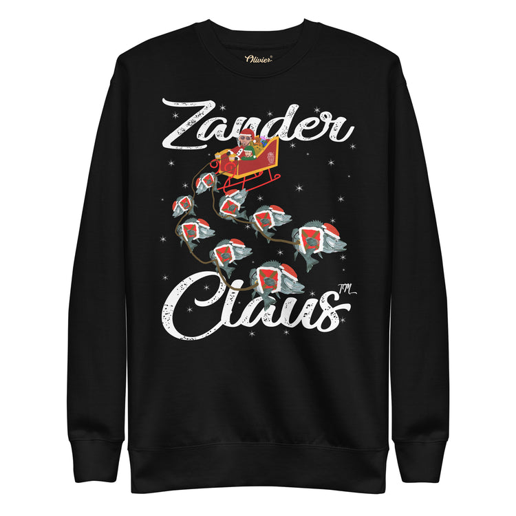 Olivier Industries TM x Zander Claus TM - Top -G and Helper fishing unisex Christmas ugly sweater