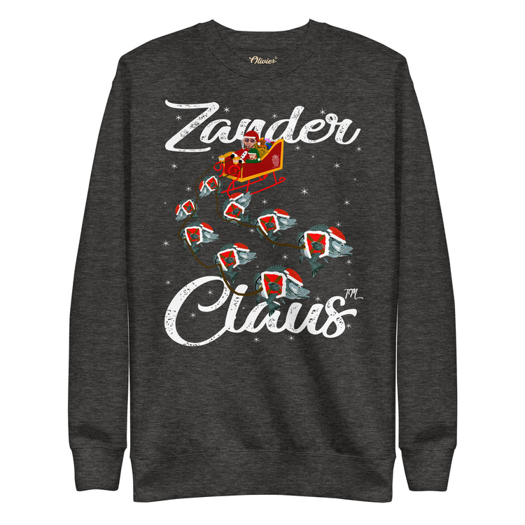 Olivier Industries TM x Zander Claus TM - Top -G and Helper fishing unisex Christmas ugly sweater