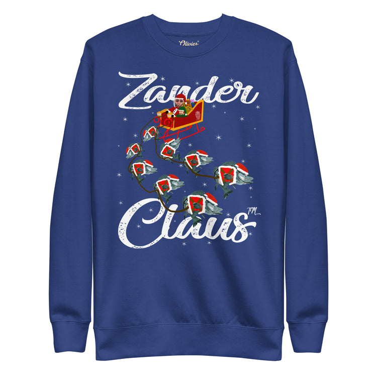 Olivier Industries TM x Zander Claus TM - Top -G and Helper fishing unisex Christmas ugly sweater