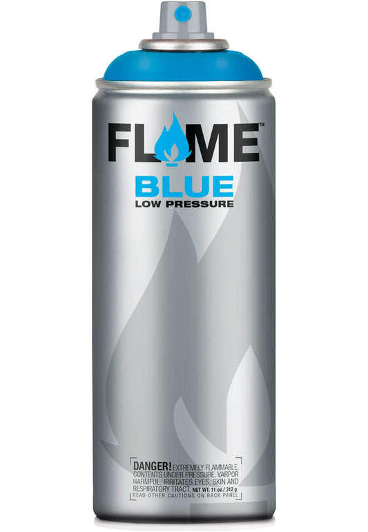 2x Flame Blue different colors 400ml spray paint