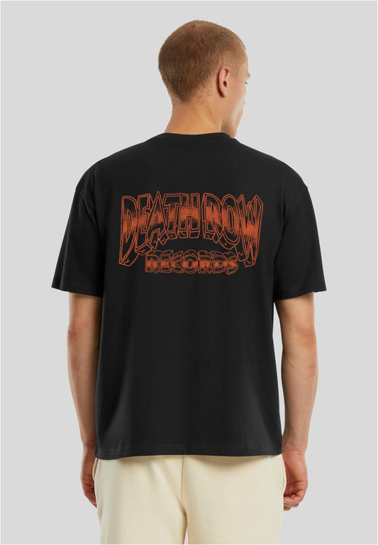 Deathrow Records Doodle Logo Vintage Loose Tee