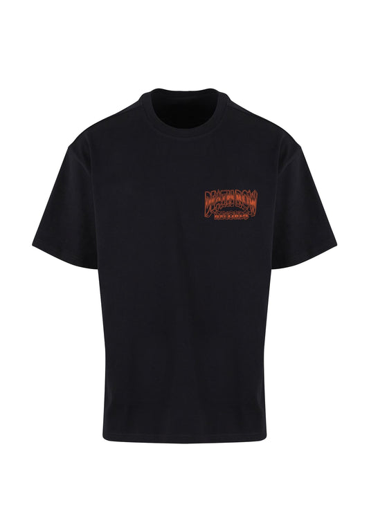 Deathrow Records Doodle Logo Vintage Loose Tee