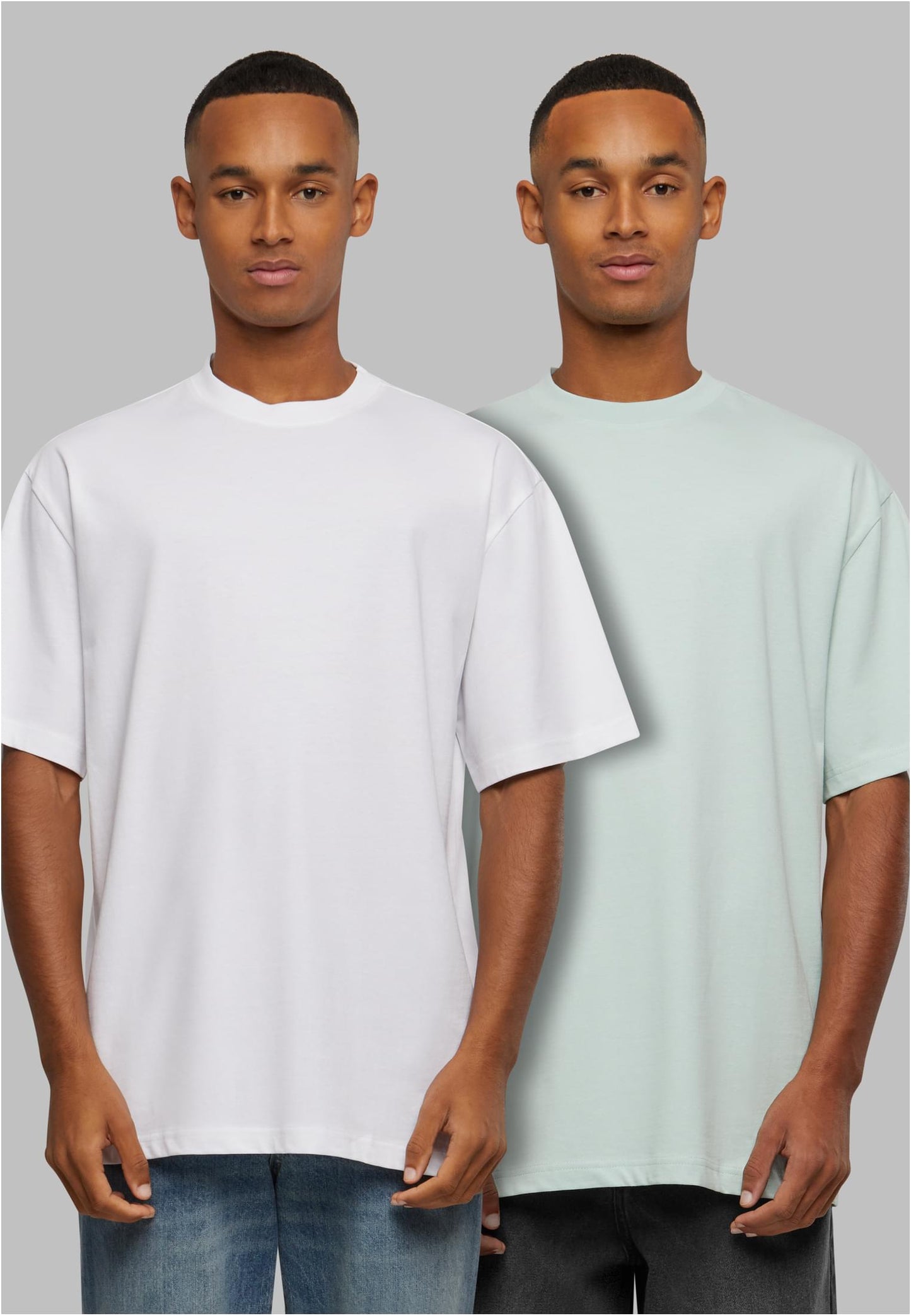 Urban classics regular tee double pack different colors men Tee