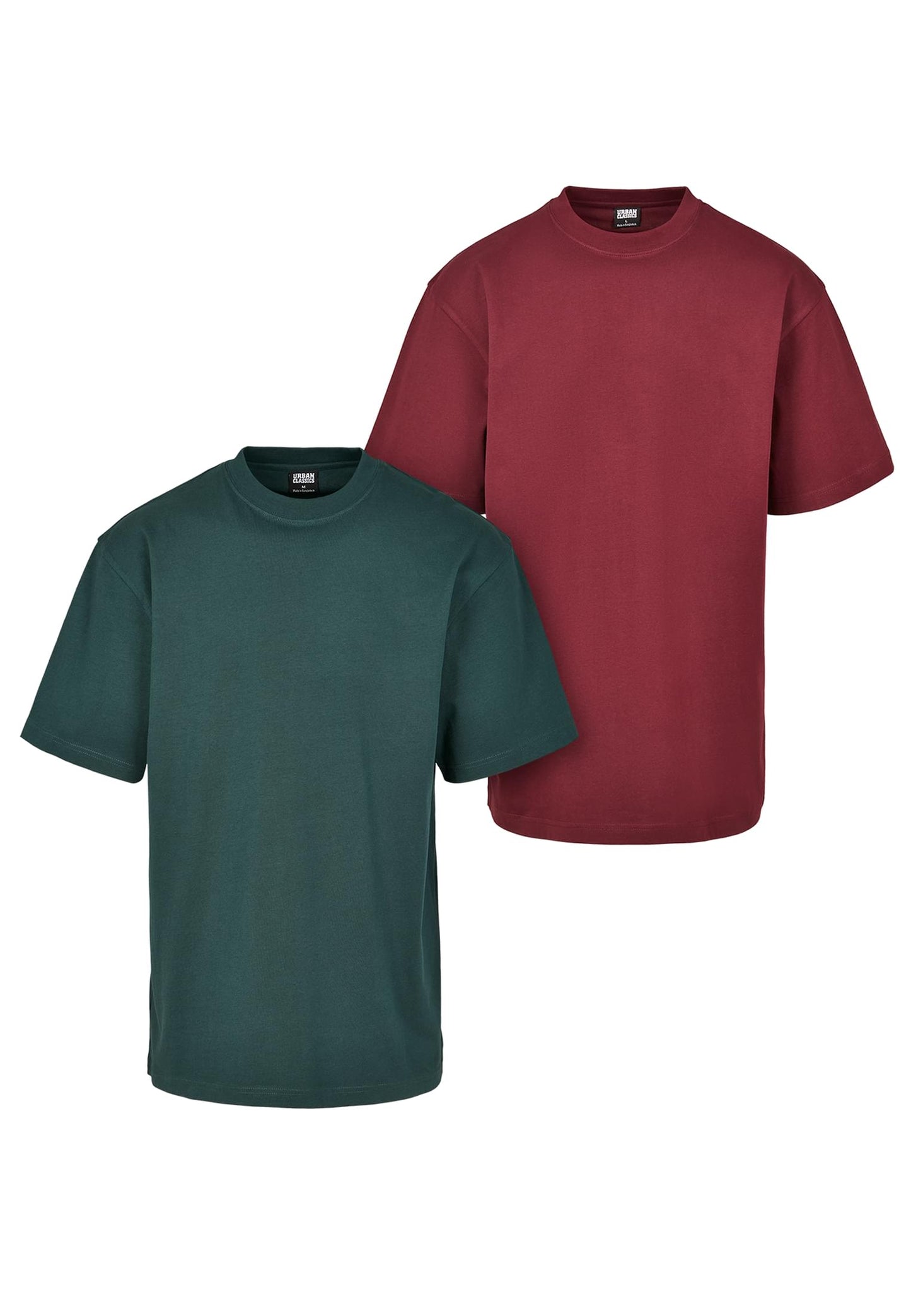 Urban classics regular tee double pack different colors men Tee