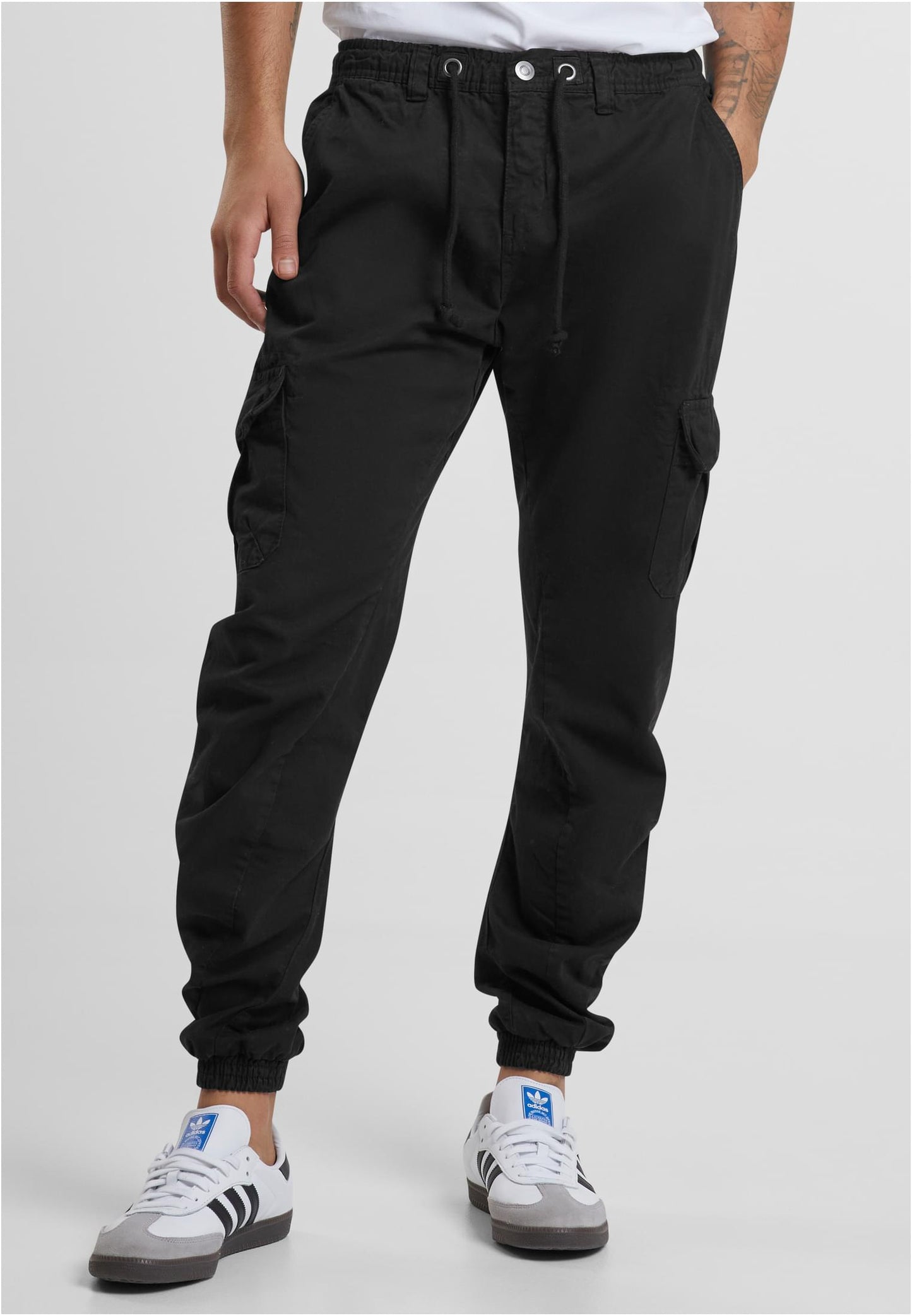 Washed Cargo Twill Jogging Pants (Copy)